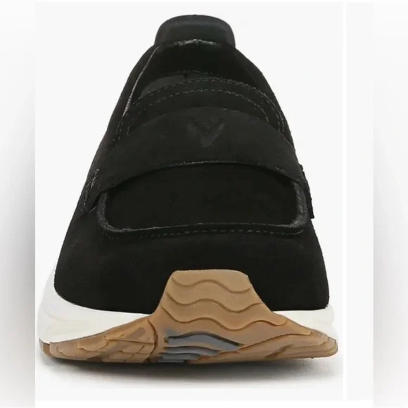 Vionic 23Walk Black Leather Orthotic Walking Arch Support Comfort Loafer New - Picture 6 of 15